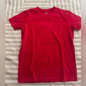Primary Bold Red Cotton Tee